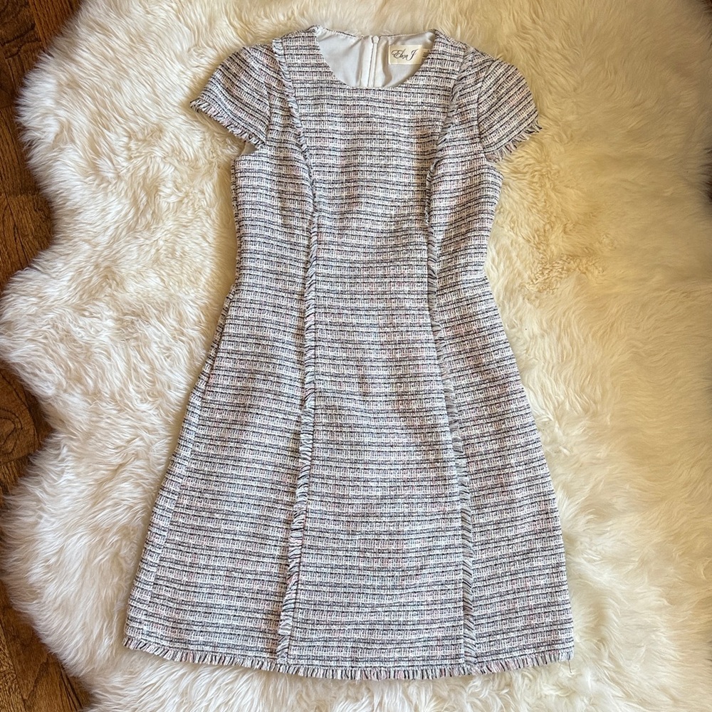 Preppy Tweed Dress